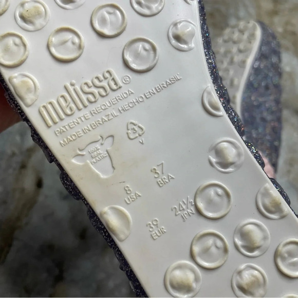 MELISSA Polibolha Waterproof Lace-up Plastic Sneakers Women’s US 8 - Picture 10 of 11